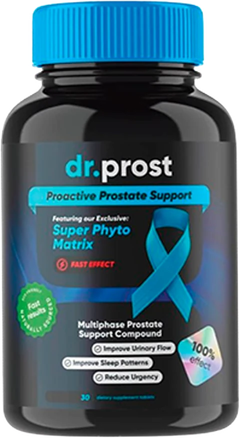 Dr.Prost | Kapsul herba sokongan prostat & saluran kencing untuk lelaki 35+, mesra-Muslim, bayar semasa terima
