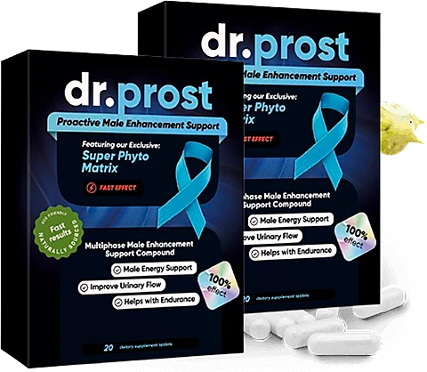 Dr.Prost | Natural prostate and urinary support capsules for Filipino men 35 and up
