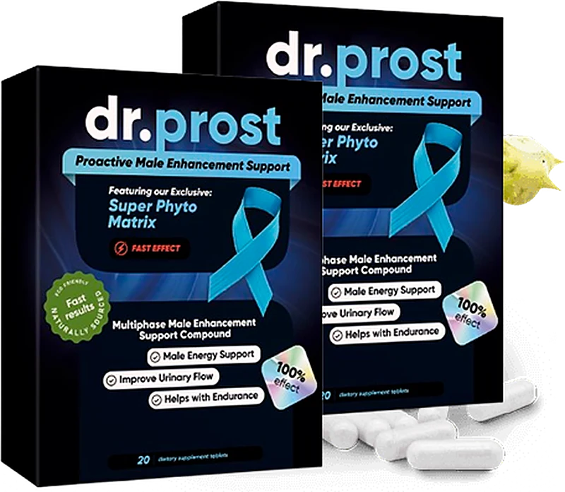 Dr.Prost | Natural prostate and urinary support capsules for Filipino men 35 and up